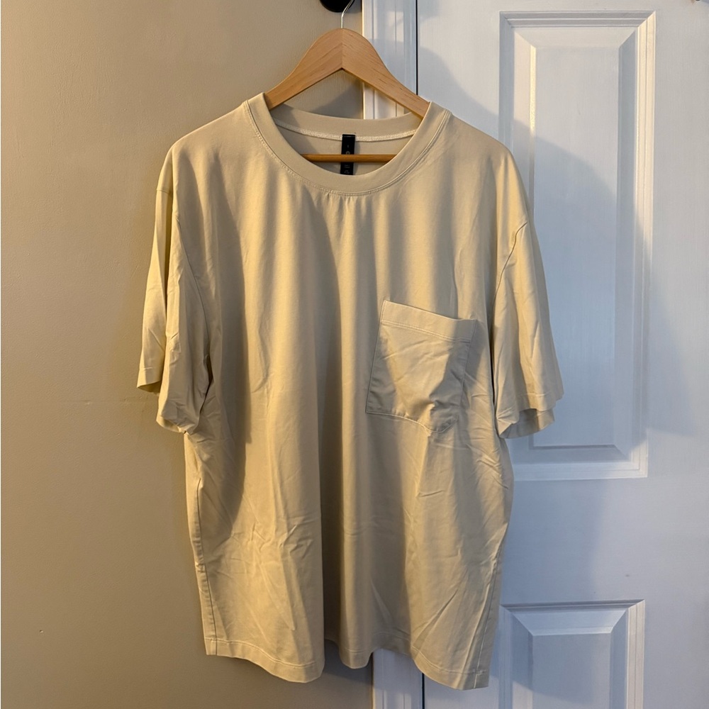 Lululemon Athletica Off-White Tee